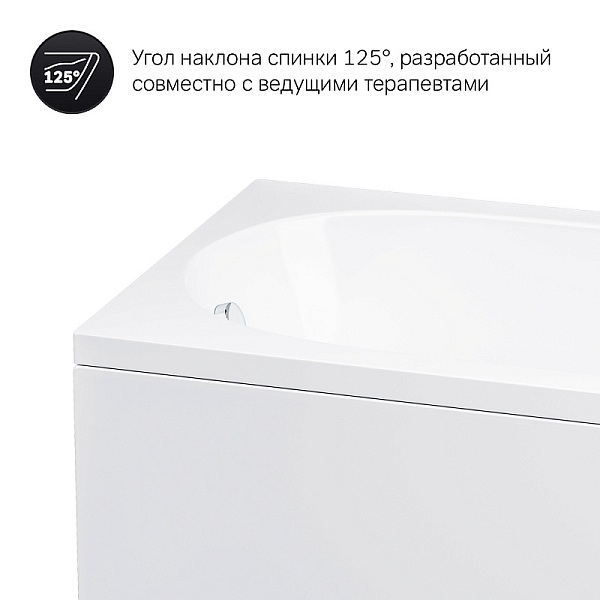 Акриловая ванна AM.PM Spirit 170х70 , изображение 7