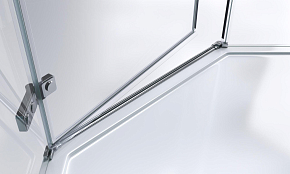 Фото Душевой уголок BelBagno Kraft P-1-100-C-Cr-R