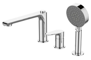Фото Смеситель BelBagno Ancona BVD3-CRM на борт ванны
