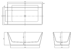 Изображение Акриловая ванна Azario Lincoln LIN16080 160x80 Акриловая ванна Azario Lincoln LIN16080 160x80 , изображение 8