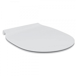 Фото Крышка-сиденье Ideal Standard Connect Air E036601 с микролифтом, петли хром