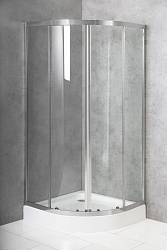 Фото Душевой уголок BelBagno Due R-2-80-C-Cr