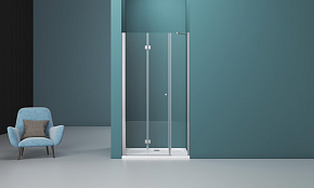 Фото Душевая дверь в нишу BelBagno Albano BS-13-60+80-C-Cr