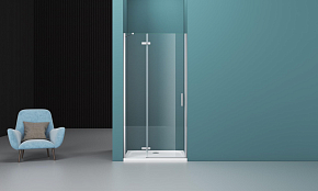 Фото Душевая дверь в нишу BelBagno Kraft B-12-60/20-C-Cr-L