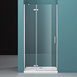 Фото Душевая дверь в нишу BelBagno Kraft B-12-60/30-C-Cr-L