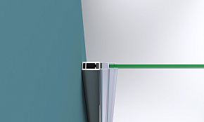 Фото Душевая дверь в нишу BelBagno Kraft B-12-60/40-C-Cr-L
