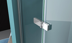 Фото Душевая дверь в нишу BelBagno Kraft B-12-60/40-C-Cr-R