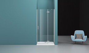 Фото Душевая дверь в нишу BelBagno Kraft B-12-60/60-C-Cr-R