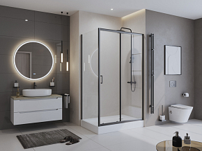Фото Поддон для душа BelBagno TRAY-BB-AH-120/80-15-W-L