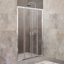 Фото Душевая дверь в нишу BelBagno Unique BF-2-150/180-P-Cr