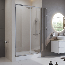 Фото Душевая дверь в нишу BelBagno Uno 195-BF-1-120-C-Cr