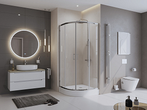Фото Поддон для душа BelBagno TRAY-BB-R-95-550-15-W