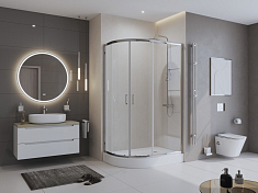Поддон для душа BelBagno TRAY-BB-RH-100/80-550-15-W-L , изображение 5