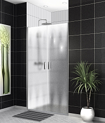 Фото Душевая дверь в нишу BelBagno Uno B-2-110-CH-Cr