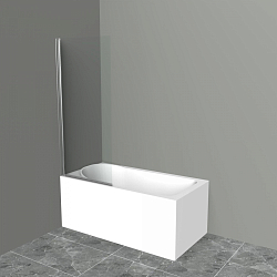 Фото Шторка на ванну BelBagno Uno UNO-V-1-80/150-C-Cr