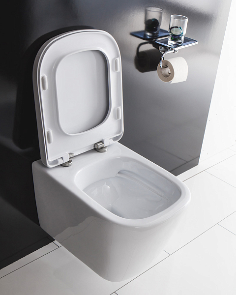 Унитаз подвесной BelBagno Albano безободковый , изображение 9