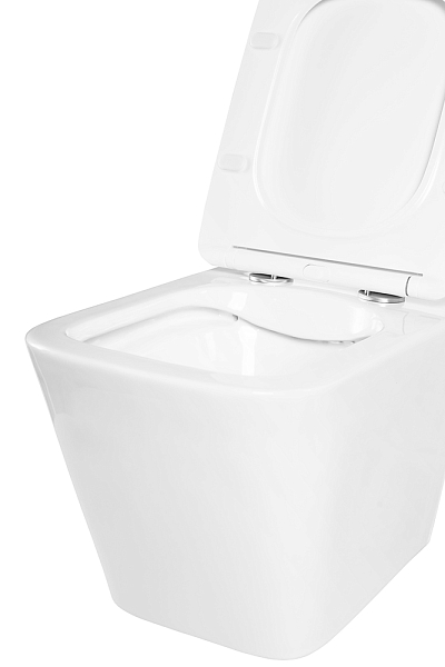 Унитаз подвесной BelBagno Due безободковый , изображение 6