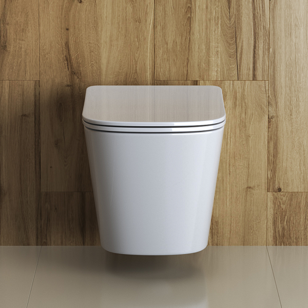Унитаз подвесной BelBagno Due безободковый , изображение 8