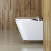 Унитаз подвесной BelBagno Due безободковый , изображение 10