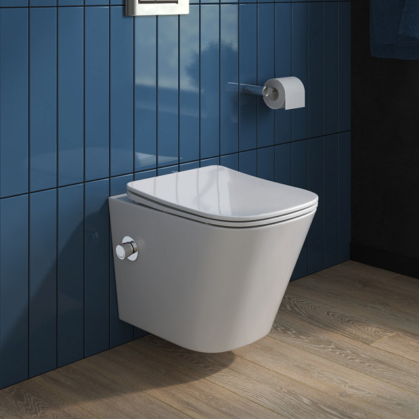 Унитаз подвесной BelBagno Due BB3103CHR-BS/SC , изображение 10