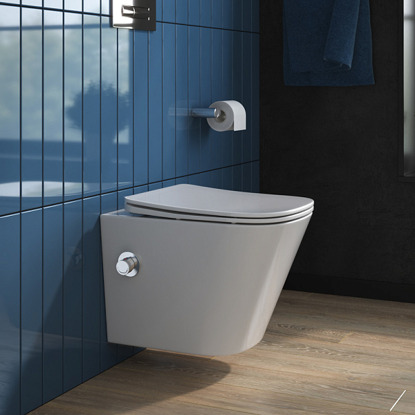 Унитаз подвесной BelBagno Due BB3103CHR-BS/SC , изображение 12