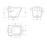 Изображение Унитаз подвесной BelBagno Due BB3103CHR-BS/SC Унитаз подвесной BelBagno Due BB3103CHR-BS/SC , изображение 15