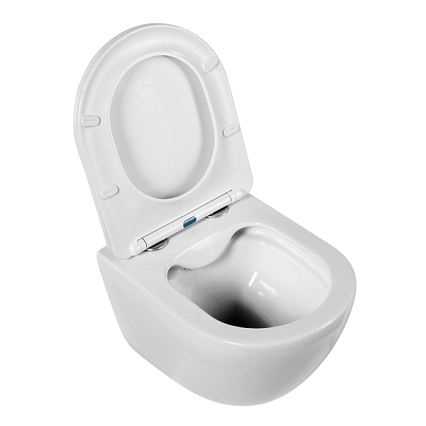 Унитаз подвесной BelBagno Amanda безободковый , изображение 7