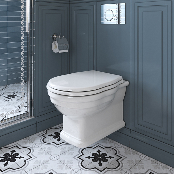 Унитаз подвесной BelBagno Boheme безободковый , изображение 9