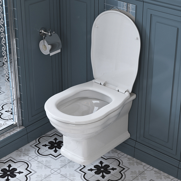 Унитаз подвесной BelBagno Boheme безободковый , изображение 10