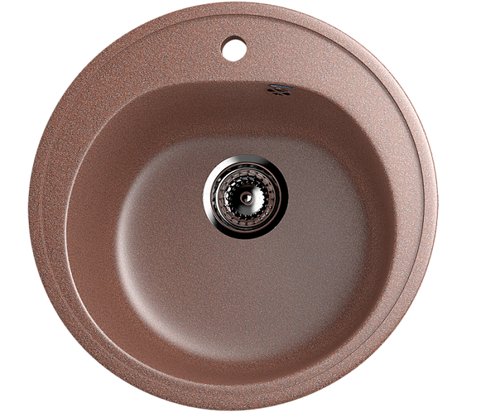 Мойка кухонная Ulgran U-101-307 терракот , изображение 1