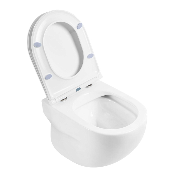 Унитаз подвесной BelBagno Onda безободковый , изображение 6