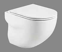Унитаз подвесной BelBagno Onda безободковый , изображение 8