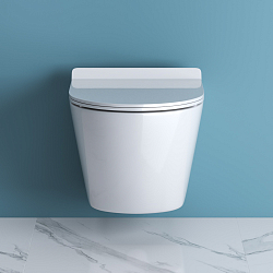 Фото Унитаз подвесной BelBagno Sfera-R BB046CHR/BB2111SC безободковый