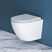 Изображение Унитаз подвесной BelBagno Sfera-R BB046CHR/BB870SC безободковый Унитаз подвесной BelBagno Sfera-R BB046CHR/BB870SC безободковый , изображение 9