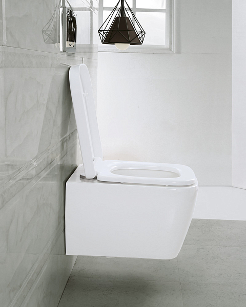 Унитаз подвесной BelBagno Veneto безободковый , изображение 10