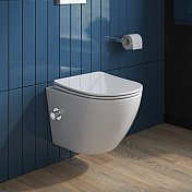 Изображение Унитаз подвесной BelBagno Uno BB3105CHR-BS/SC Унитаз подвесной BelBagno Uno BB3105CHR-BS/SC , изображение 11