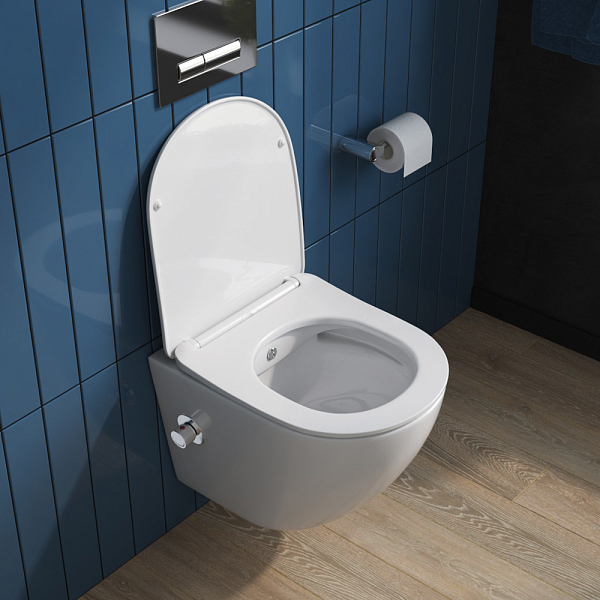 Унитаз подвесной BelBagno Uno BB3105CHR-BS/SC , изображение 13