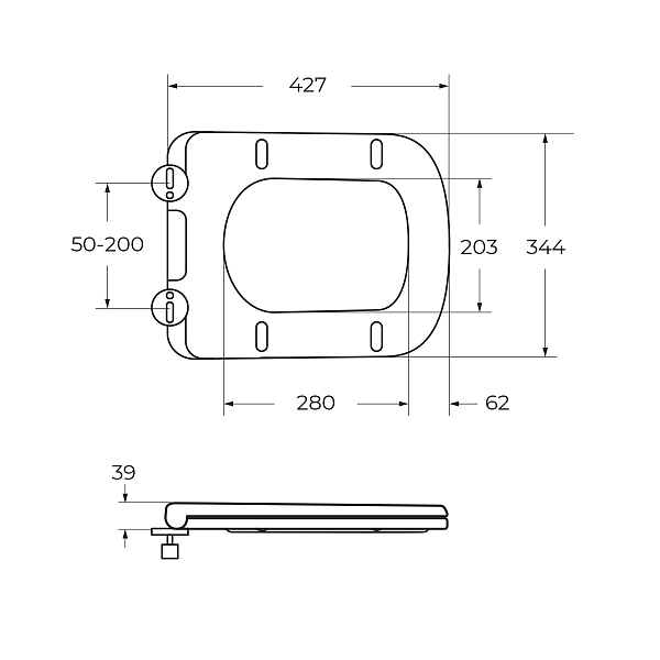 Унитаз подвесной BelBagno Ardente-R безободковый , изображение 10