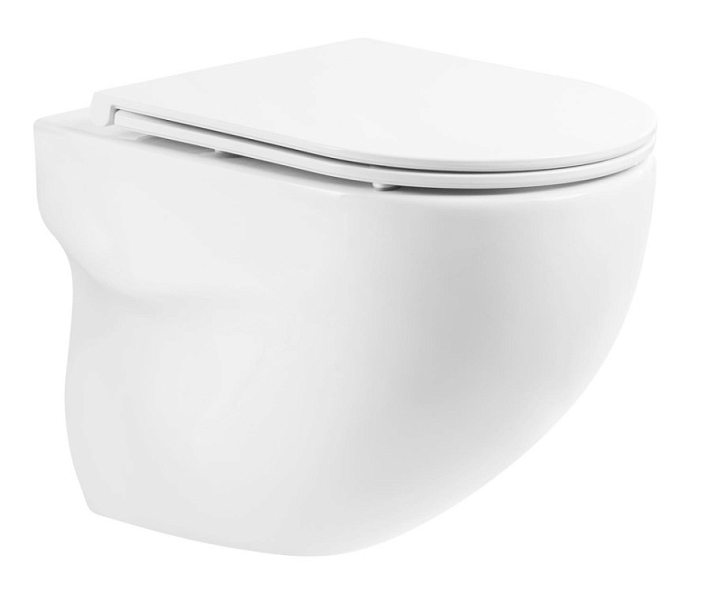 Унитаз подвесной BelBagno Onda безободковый , изображение 1