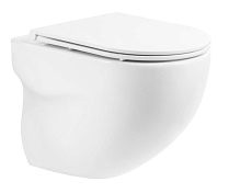 Унитаз подвесной BelBagno Onda безободковый , изображение 1