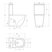 Изображение Унитаз-компакт BelBagno Amanda безободковый Унитаз-компакт BelBagno Amanda безободковый , изображение 8