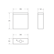 Унитаз-компакт BelBagno Sfera-R BB2141CPR/BB870SC безободковый , изображение 10