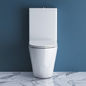 Унитаз-компакт BelBagno Sfera-R BB2141CPR/BB870SC безободковый , изображение 3