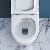 Унитаз-компакт BelBagno Sfera-R BB2141CPR/BB870SC безободковый , изображение 7
