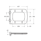 Унитаз-компакт BelBagno Ardente-R безободковый , изображение 13