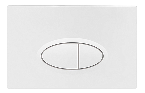 Фото Кнопка смыва BelBagno BB052BL белый глянец