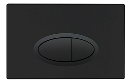 Кнопка смыва BelBagno BB054NERO черная матовая