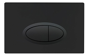Фото Кнопка смыва BelBagno BB054NERO черная матовая