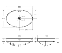 Изображение Раковина BelBagno BB1004 Раковина BelBagno BB1004 , изображение 9