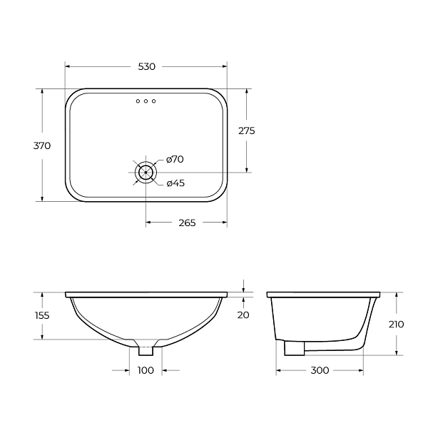 Раковина BelBagno BB1006 , изображение 7